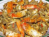 Black-Peppered Crab with Roasted Spices